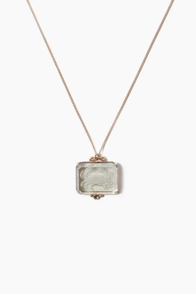 14k Cancer Zodiac Necklace Women Chan Luu 14k Fine