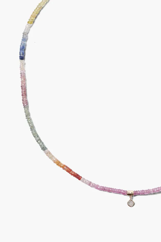 14k Sapphire Mix Madagascar Necklace Women Chan Luu 14k Fine