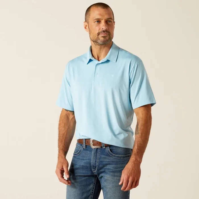 360 AirFlow Polo Sheltering Sky Men Ariat TShirts and Polos