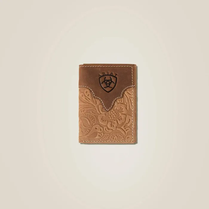 Addison Trifold Wallet Brown Men Ariat Bags and Wallets