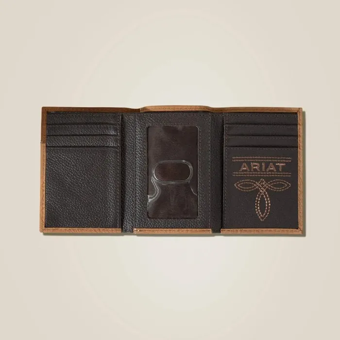 Addison Trifold Wallet Brown Men Ariat Bags and Wallets Addison Trifold Wallet Brown Men Ariat Bags and Wallets