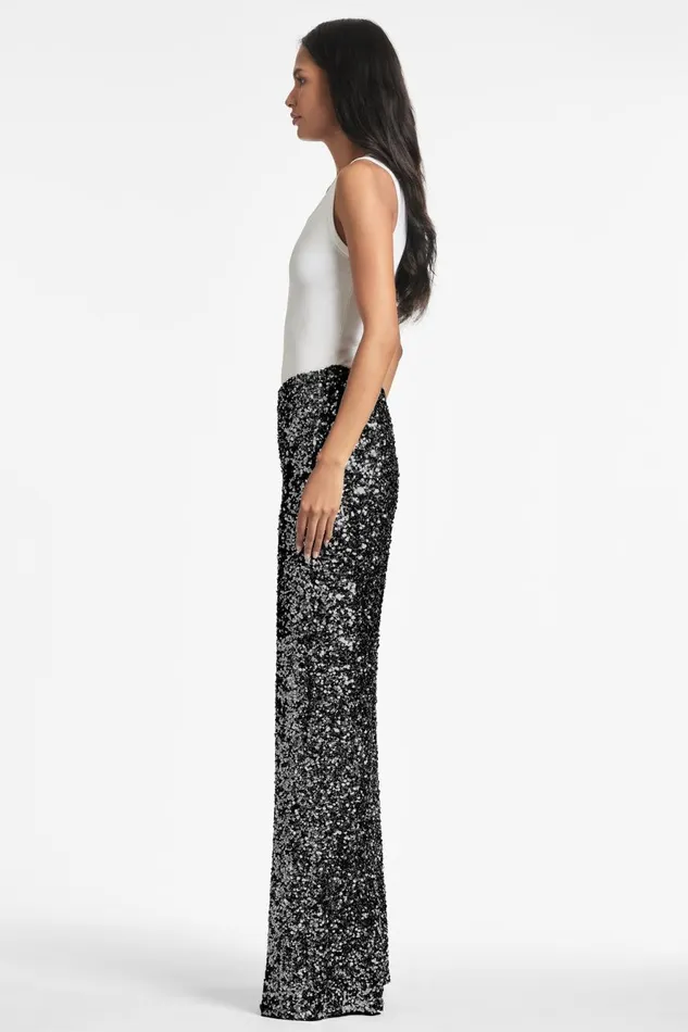 Alli Pant 8211 Black Sequins Women Sachin and Babi Pants and Jumpsuits