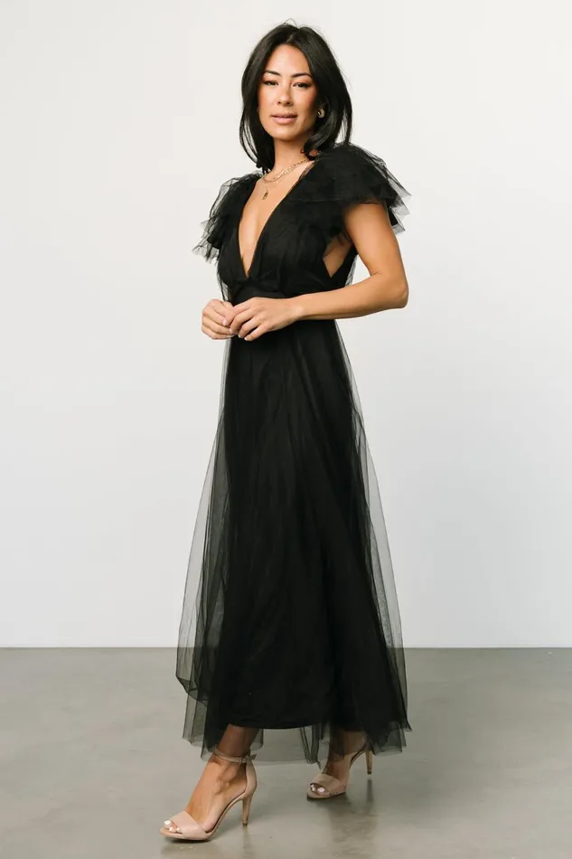 Annabella Tulle Dress Black Women Baltic Born Wedding Guest Annabella Tulle Dress Black Women Baltic Born Wedding Guest
