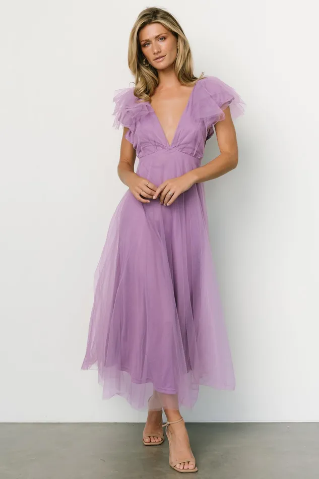 Annabella Tulle Dress Lavender Women Baltic Born Tulle Styles Annabella Tulle Dress Lavender Women Baltic Born Tulle Styles