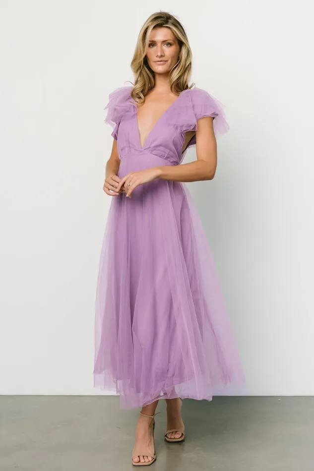 Annabella Tulle Dress Lavender Women Baltic Born Tulle Styles Annabella Tulle Dress Lavender Women Baltic Born Tulle Styles