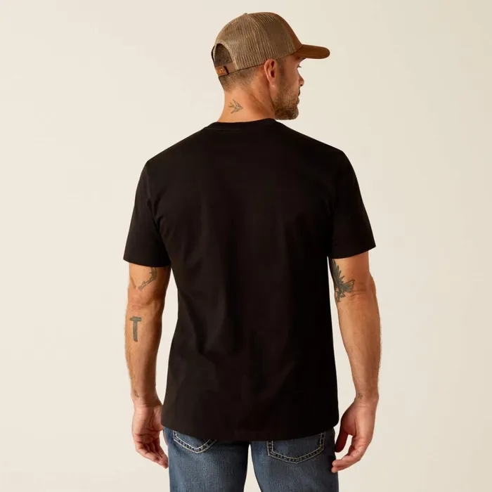 Ariat Hexstatic TShirt Black Men Ariat TShirts and Polos Ariat Hexstatic TShirt Black Men Ariat TShirts and Polos