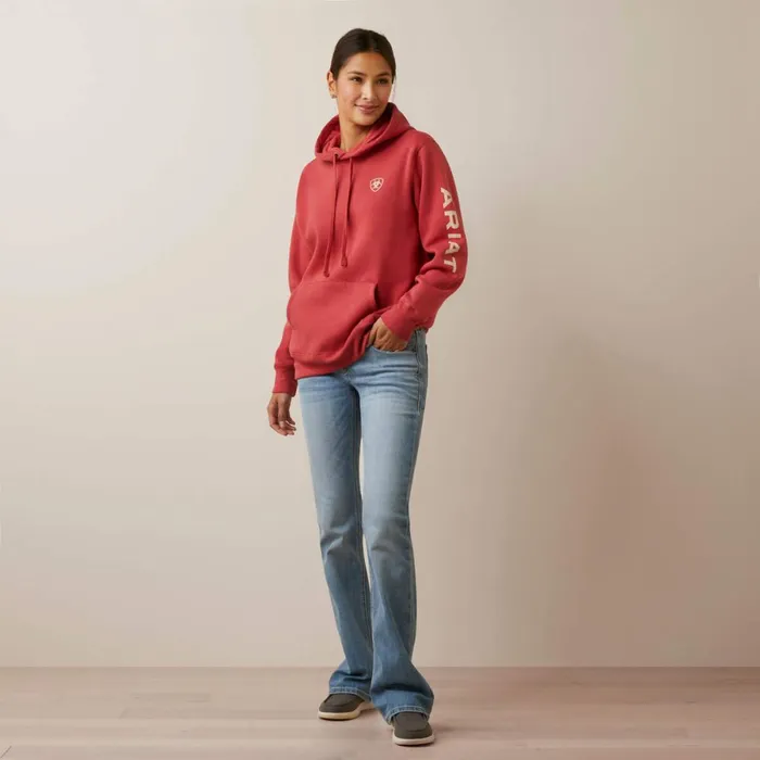 Ariat Logo Hoodie Cardinal Women Ariat Sweatshirts and Hoodies Ariat Logo Hoodie Cardinal Women Ariat Sweatshirts and Hoodies