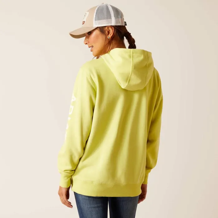Ariat Logo Hoodie Celery Green Women Ariat Sweatshirts and Hoodies Ariat Logo Hoodie Celery Green Women Ariat Sweatshirts and Hoodies