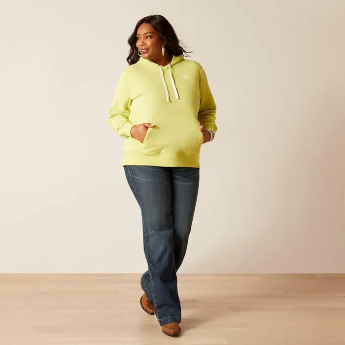 Ariat Logo Hoodie Celery Green Women Ariat Sweatshirts and Hoodies Ariat Logo Hoodie Celery Green Women Ariat Sweatshirts and Hoodies