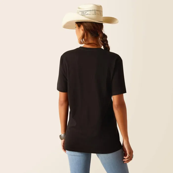 Ariat Tall Boot TShirt Black Women Ariat TShirts and Tops Ariat Tall Boot TShirt Black Women Ariat TShirts and Tops