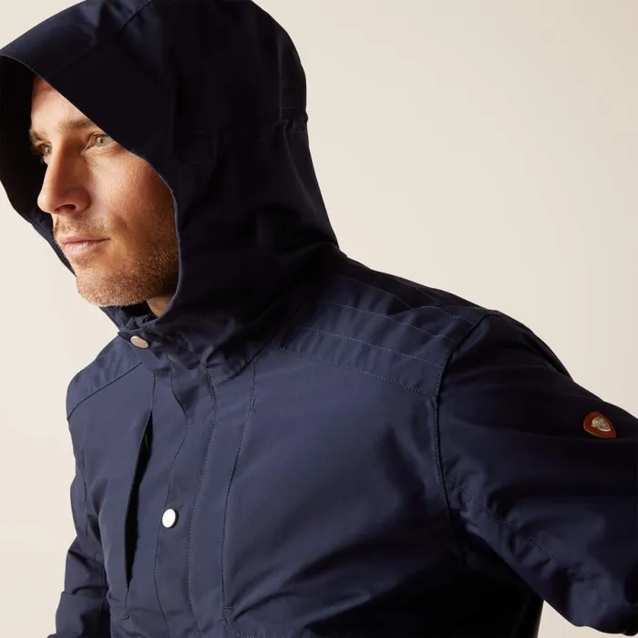 Atherton Waterproof Jacket Navy Men Ariat Jackets and Vests Atherton Waterproof Jacket Navy Men Ariat Jackets and Vests