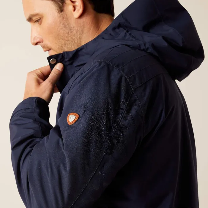 Atherton Waterproof Jacket Navy Men Ariat Jackets and Vests Atherton Waterproof Jacket Navy Men Ariat Jackets and Vests
