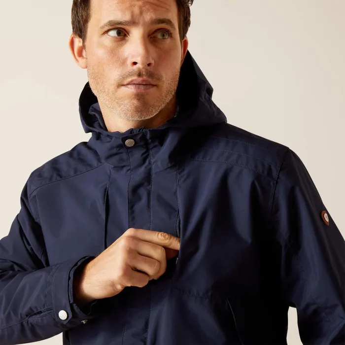 Atherton Waterproof Jacket Navy Men Ariat Jackets and Vests Atherton Waterproof Jacket Navy Men Ariat Jackets and Vests