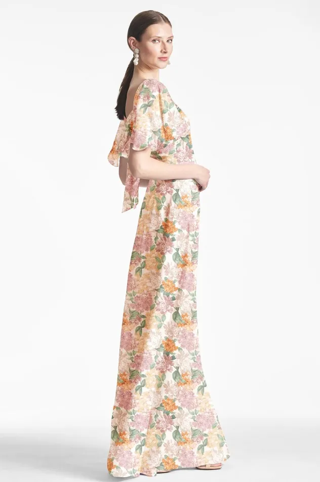 Aurora Gown 8211 Antique Bouquet Women Sachin and Babi Formal