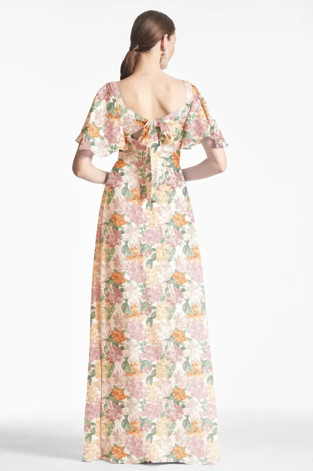 Aurora Gown 8211 Antique Bouquet Women Sachin and Babi Formal