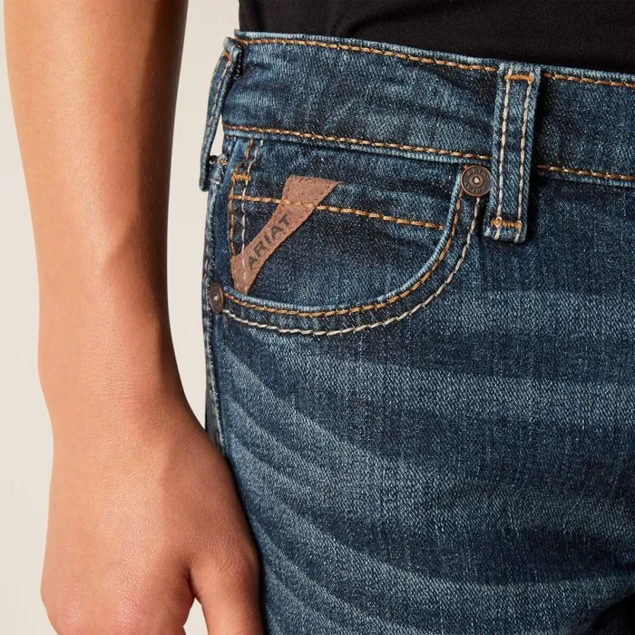 B5 Slim Stretch Dustin Straight Chief Kids Ariat Jeans B5 Slim Stretch Dustin Straight Chief Kids Ariat Jeans