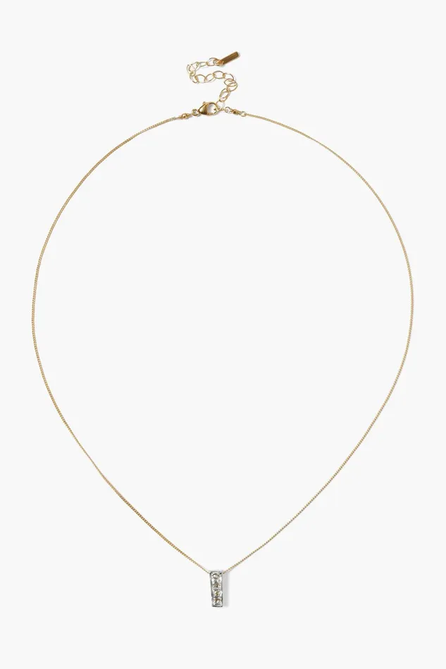 Bar Diamond Necklace Gold Mix Women Chan Luu Necklaces