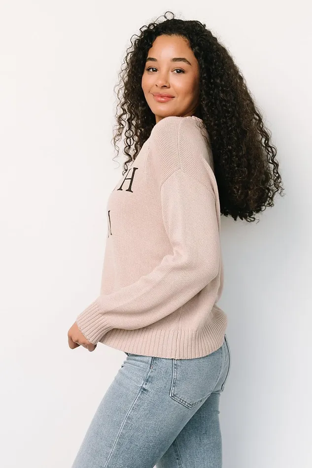 Beach Bum Knit Sweater Top Sand Women Baltic Born Sweaters Beach Bum Knit Sweater Top Sand Women Baltic Born Sweaters