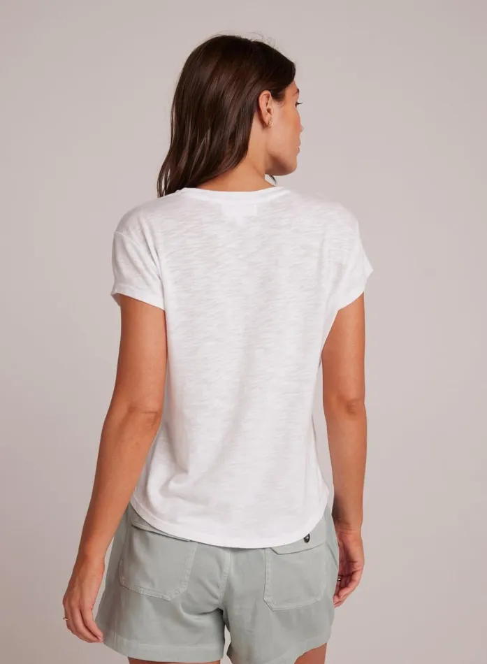 Bella Dahl Baby Crew Tee 8211 White Women TShirts Bella Dahl Baby Crew Tee 8211 White Women TShirts