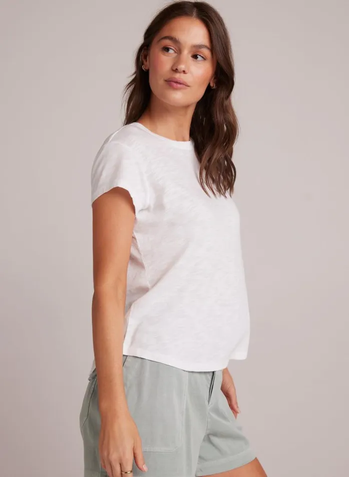 Bella Dahl Baby Crew Tee 8211 White Women TShirts Bella Dahl Baby Crew Tee 8211 White Women TShirts