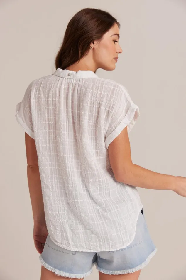 Bella Dahl Cap Sleeve Button Down 8211 White Women Short Sleeve Bella Dahl Cap Sleeve Button Down 8211 White Women Short Sleeve