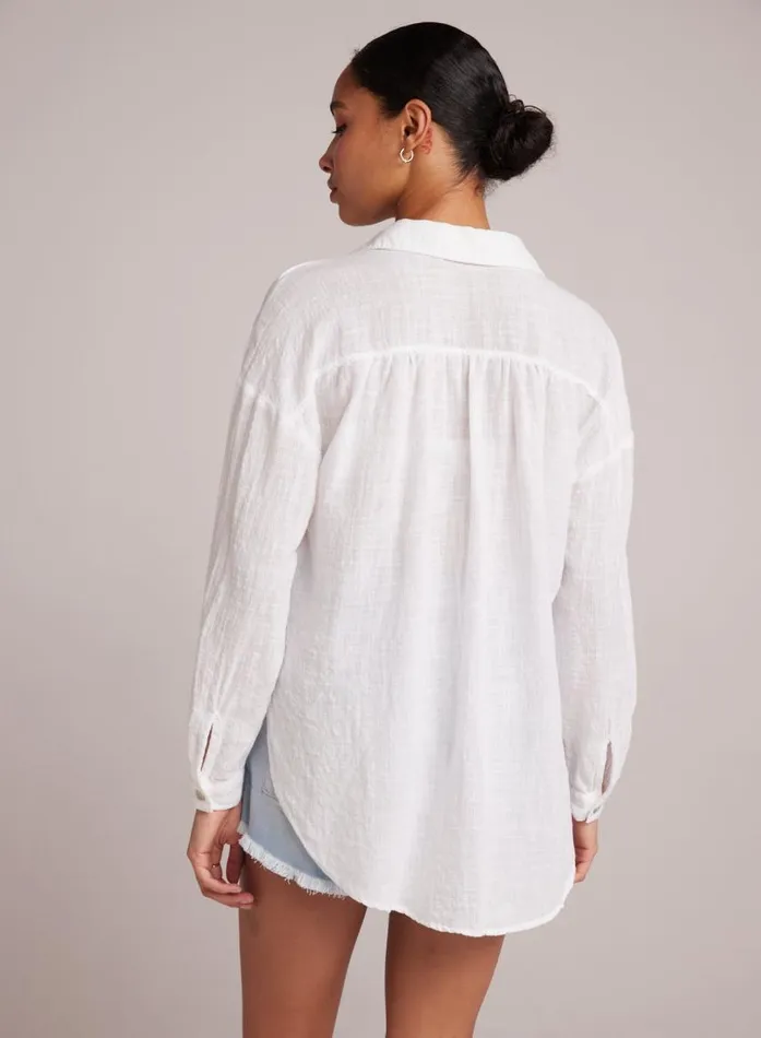 Bella Dahl Flowy Shirt 8211 White Women Long Sleeve Bella Dahl Flowy Shirt 8211 White Women Long Sleeve