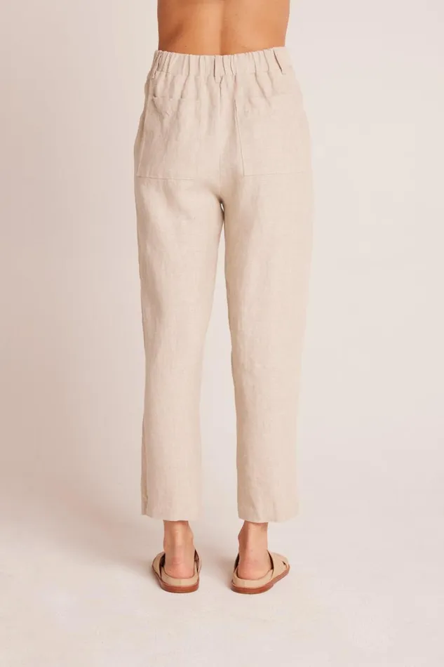 Bella Dahl Relaxed Pleat Front Trouser 8211 Linen Sand Women Pants Bella Dahl Relaxed Pleat Front Trouser 8211 Linen Sand Women Pants