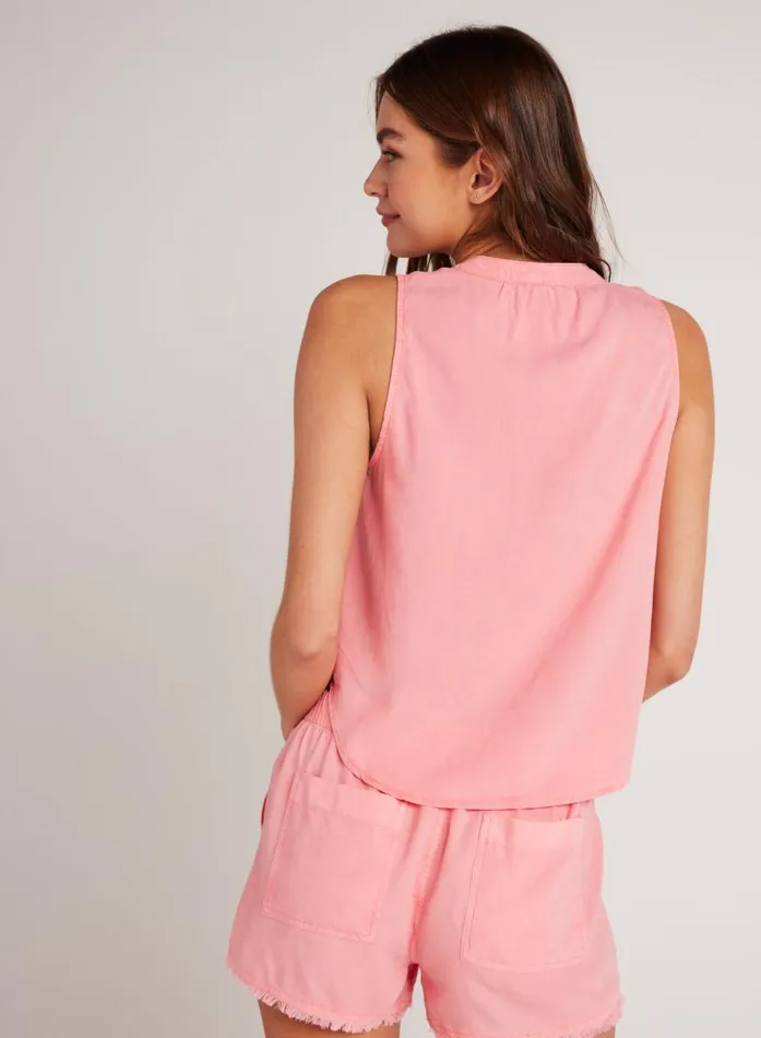 Bella Dahl Sleeveless Pullover 8211 Blossom Pink Women Sleeveless Bella Dahl Sleeveless Pullover 8211 Blossom Pink Women Sleeveless