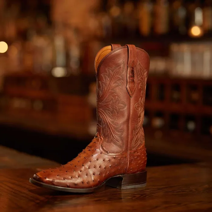 Bench Made Bassett Western Boot Bourbon Full Quill Ostrich Men Ariat Western Boots Bench Made Bassett Western Boot Bourbon Full Quill Ostrich Men Ariat Western Boots