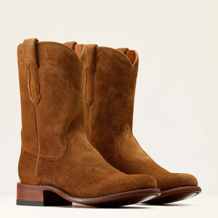 Bench Made Clanton Western Boot Oiled Tan Roughout Men Ariat Western Boots Bench Made Clanton Western Boot Oiled Tan Roughout Men Ariat Western Boots