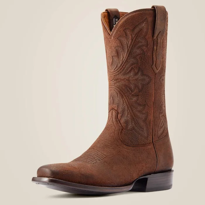 Bench Made Hardin Western Boot Hickory Elk Men Ariat Western Boots