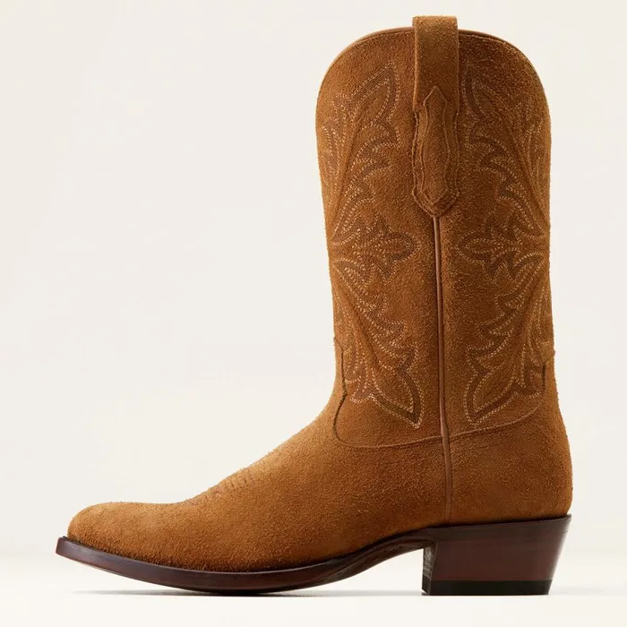 Bench Made James Western Boot Oiled Tan Roughout Men Ariat Western Boots Bench Made James Western Boot Oiled Tan Roughout Men Ariat Western Boots
