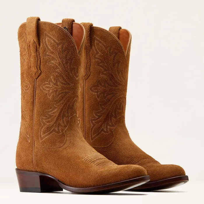 Bench Made James Western Boot Oiled Tan Roughout Men Ariat Western Boots Bench Made James Western Boot Oiled Tan Roughout Men Ariat Western Boots