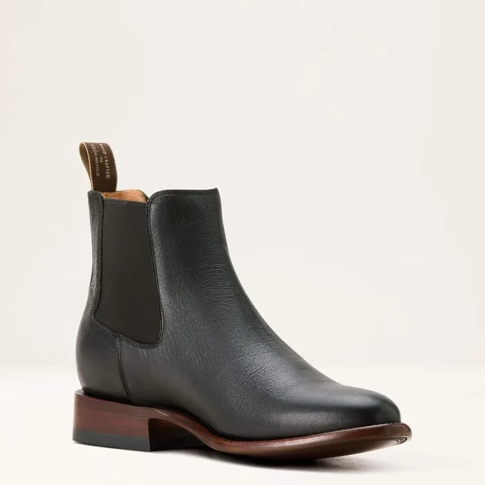 Bench Made Reed Western Boot Cool Black Bison Men Ariat Western Boots Bench Made Reed Western Boot Cool Black Bison Men Ariat Western Boots