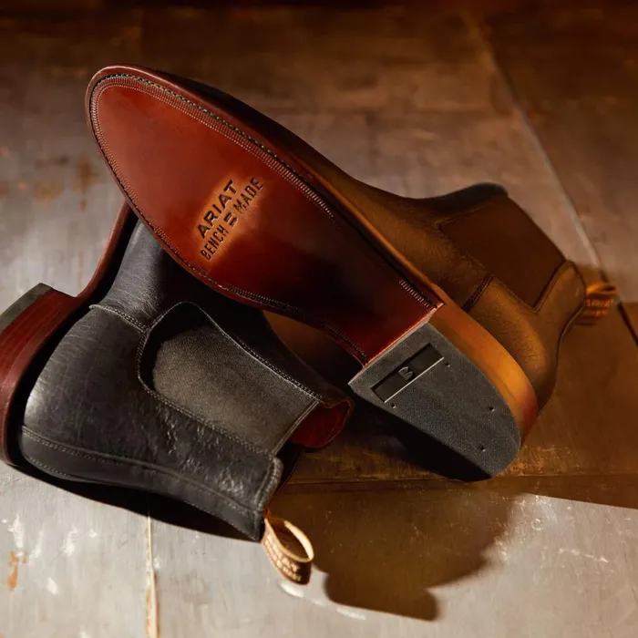 Bench Made Reed Western Boot Cool Black Bison Men Ariat Western Boots Bench Made Reed Western Boot Cool Black Bison Men Ariat Western Boots