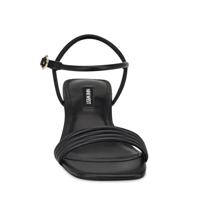 Bernise Block Heel Sandals Black Women Nine West Dress Bernise Block Heel Sandals Black Women Nine West Dress