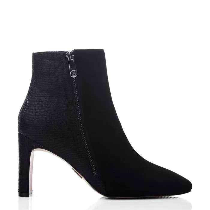 Black Boots Women Moda In Pelle Kyrye Black Suede