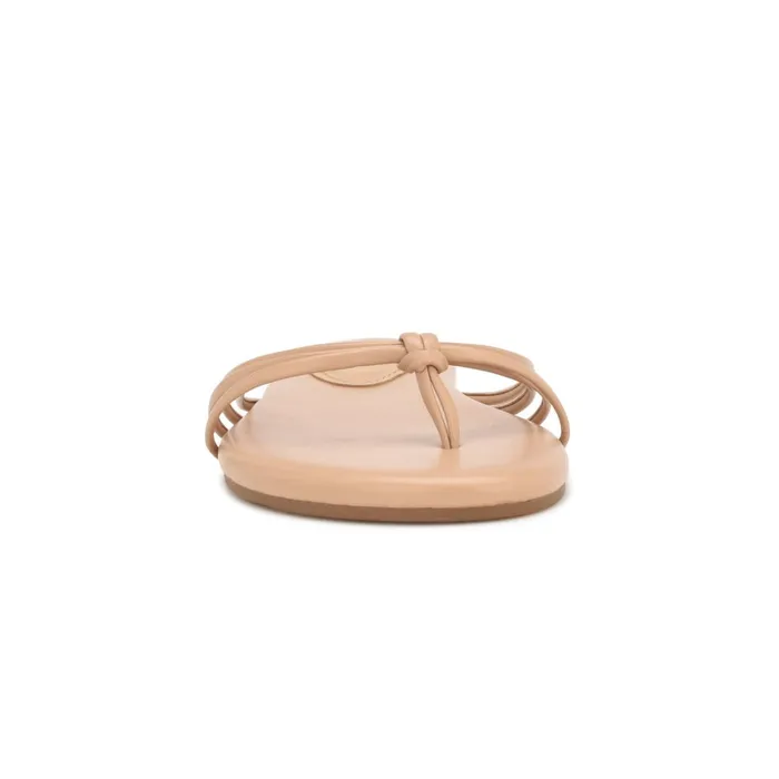 Blithe Flat Sandals Warm Blush Women Nine West Flats Blithe Flat Sandals Warm Blush Women Nine West Flats