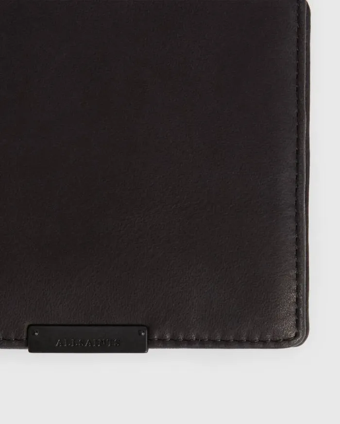 Blyth Leather Wallet Black Men AllSaints Bags and Wallets