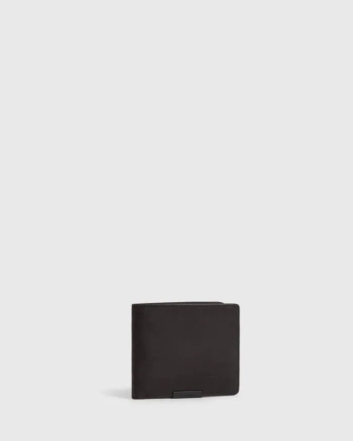 Blyth Leather Wallet Black Men AllSaints Bags and Wallets