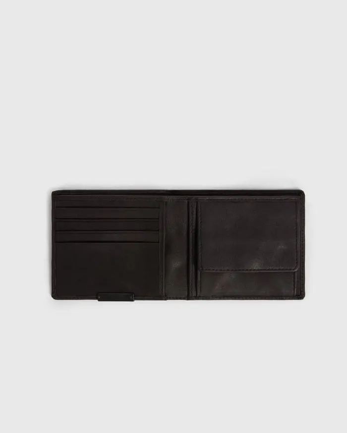 Blyth Leather Wallet Black Men AllSaints Bags and Wallets