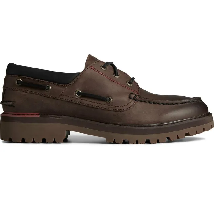 Boat Shoes Men Sperry Authentic Original Lug 3Eye Boat Shoe Brown