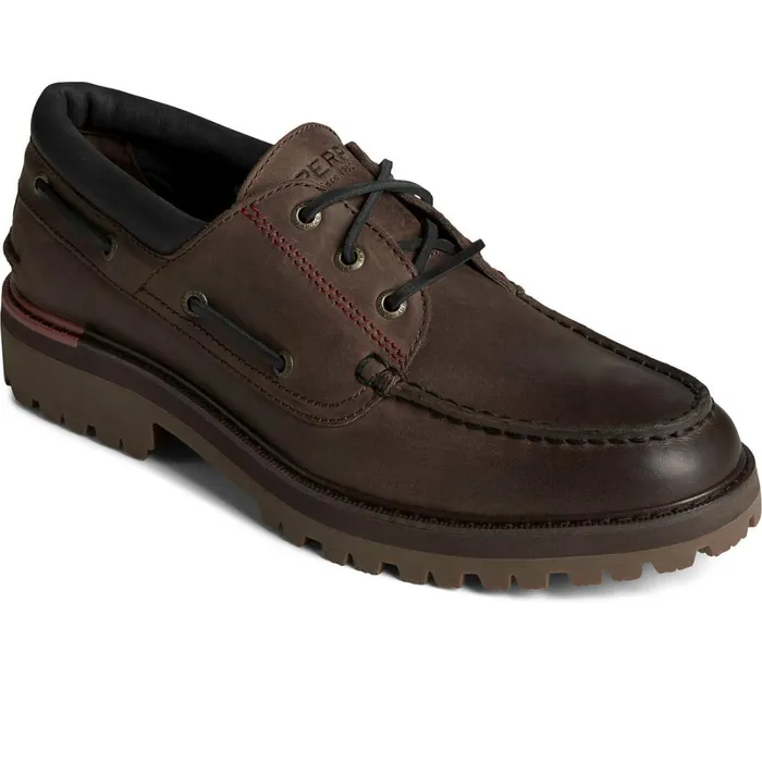 Boat Shoes Men Sperry Authentic Original Lug 3Eye Boat Shoe Brown Boat Shoes Men Sperry Authentic Original Lug 3Eye Boat Shoe Brown