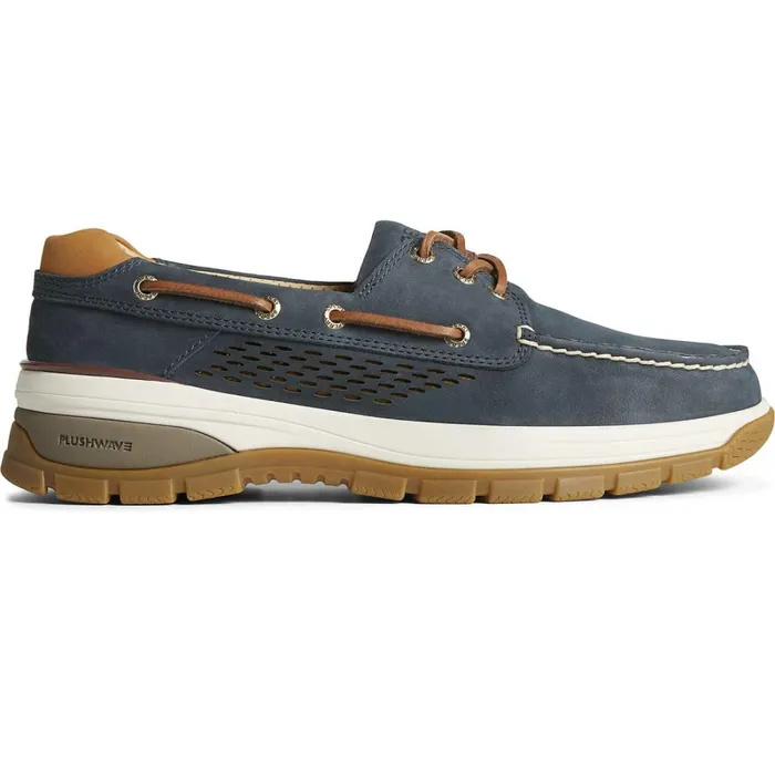 Boat Shoes Men Sperry Gold Cup Billfish PLUSHWAVE Boat Shoe Navy