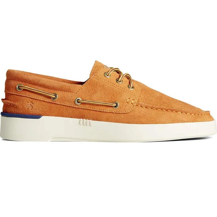 Boat Shoes Men Sperry Sperry X Brooks Brothers Authentic Original 3Eye Cup Boat Shoe Orange