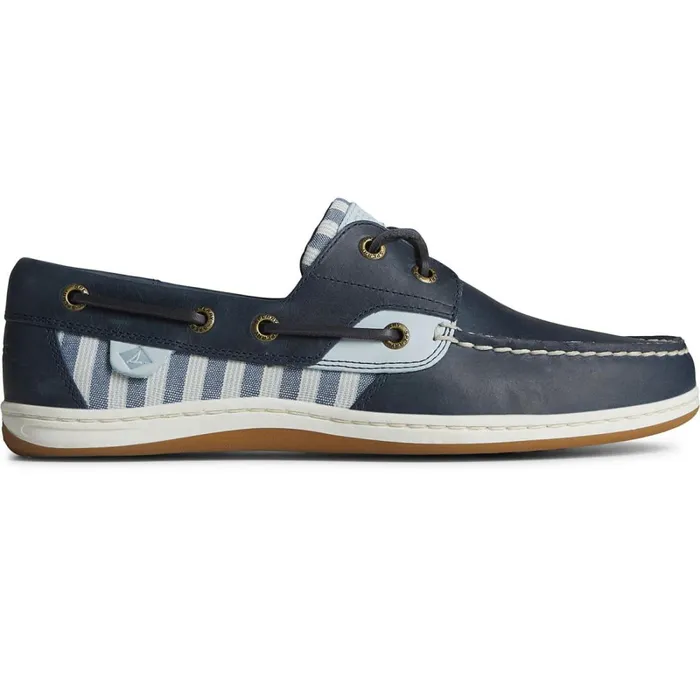 Boat Shoes Women Sperry Koifish Stripe Boat Shoe Navy