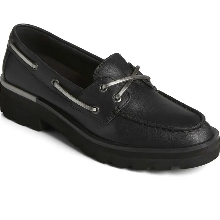 Boat Shoes Women Sperry Lug Boat Shoe Black Boat Shoes Women Sperry Lug Boat Shoe Black
