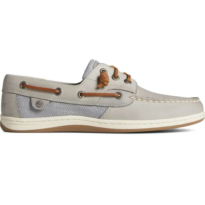 Boat Shoes Women Sperry Songfish Jacquard Boat Shoe Grey