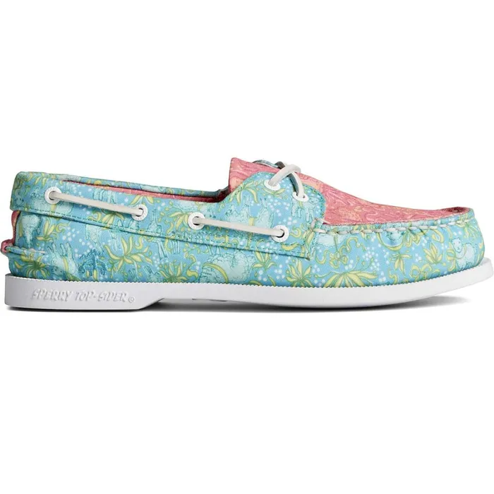 Boat Shoes Women Sperry Sperry X Brooks Brothers Authentic Original Boat Shoe Pink Multi