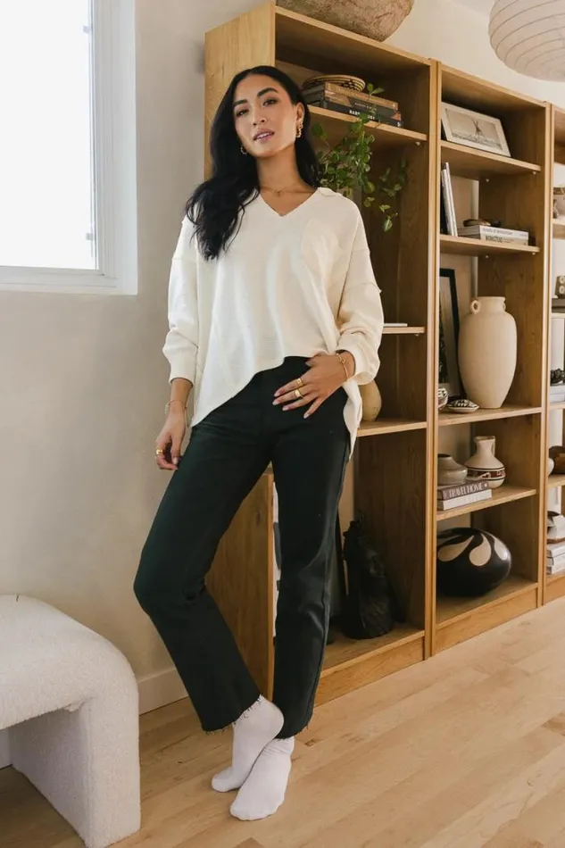 Bohme Denim Avery Straight Leg Jeans 8211 FINAL SALE Black 8211 Women Bohme Denim Avery Straight Leg Jeans 8211 FINAL SALE Black 8211 Women